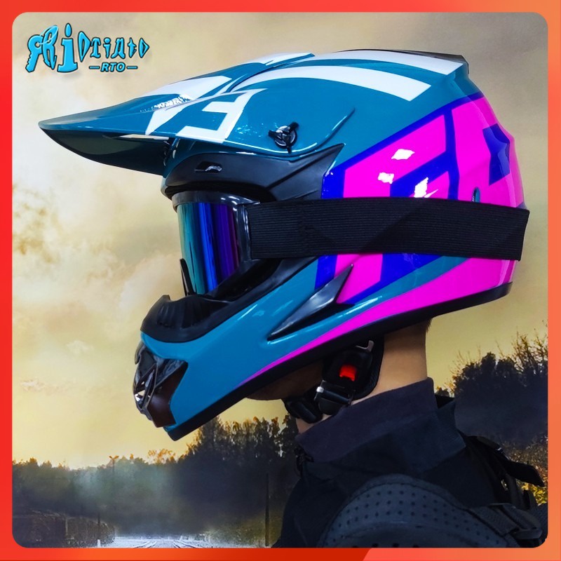 Rto Motorcycle Helmets Racing Helmet Off Road Motorbike Full Face Moto