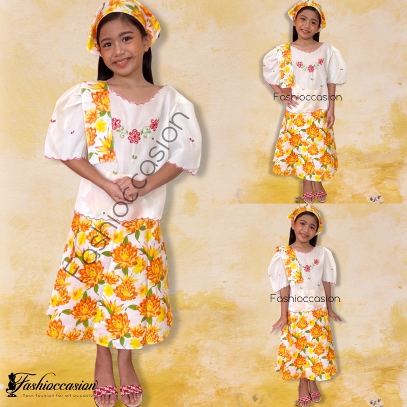 【hot sale】 Kimonat Patadyong/ Barot Saya for Buwan ng Wika Costume for ...