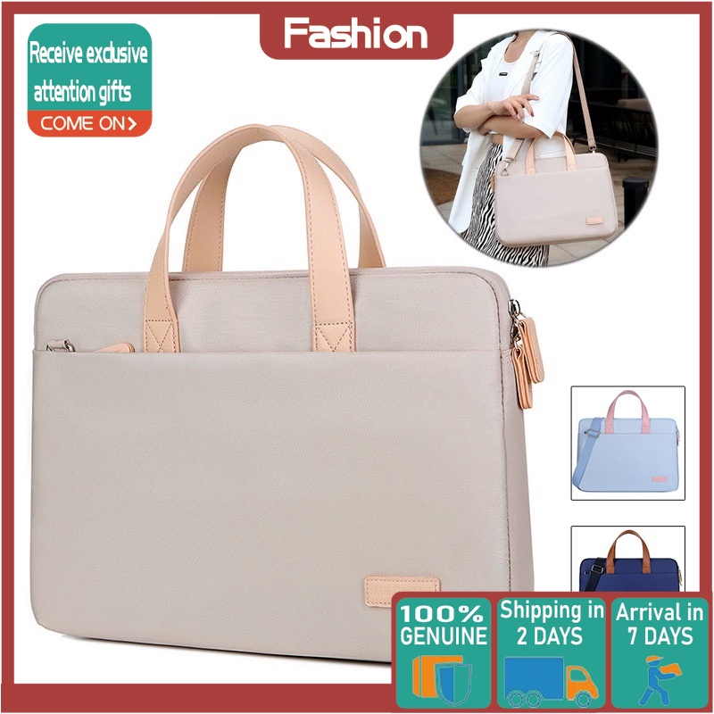 Waterproof laptop bag 13 14 shoulder strap women's crossbody bag