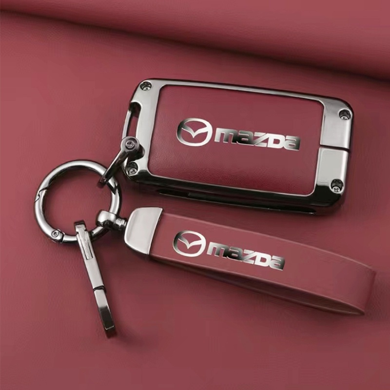 Car Remote Key Case Cover Shell Protector Fob For Mazda 2 3 Alexa CX-5 ...