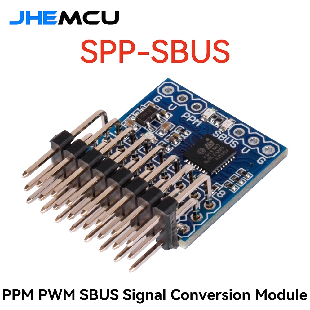 JHEMCU SPP-SBUS 8CH SPP Signal Converter PPM PWM SBUS Conversion Module ...