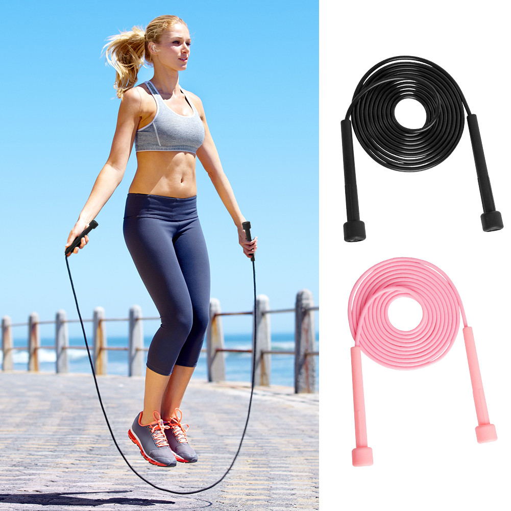 SSS Jumping Rope Adjustable PVC Jump Rope Weight Loss Training Skipping ...