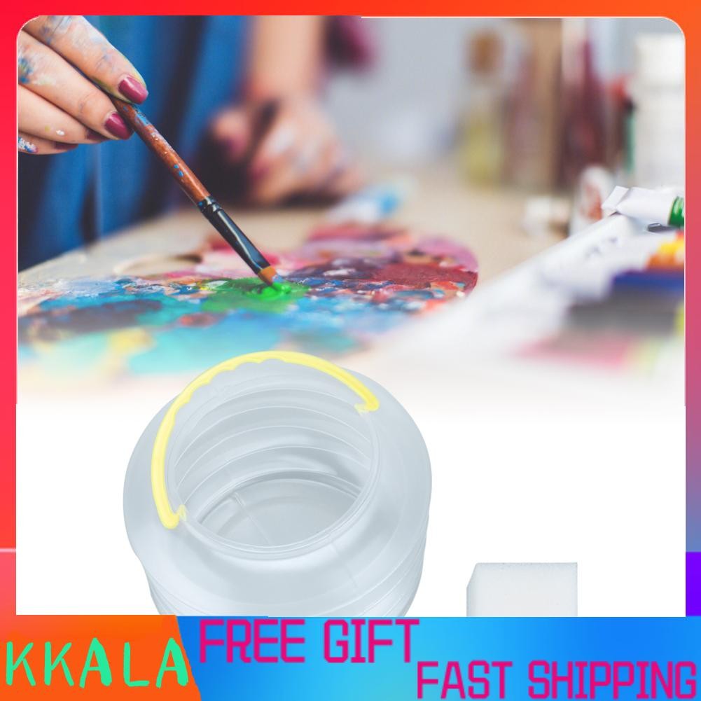 Kkala Zerodis Paint Brush Washer Cleaner Collapsible Artist Cleaning ...