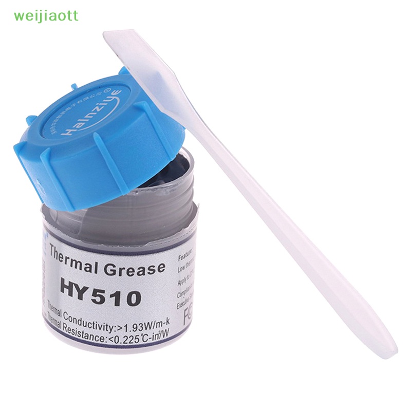 weijiaott 10g CPU Thermal Paste Nano Thermal Silicone Grease Computer