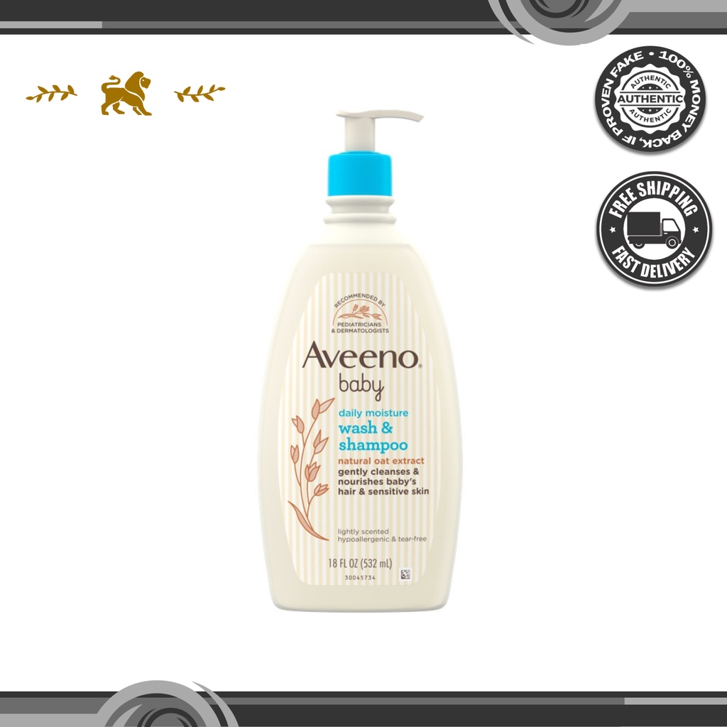 Aveeno Baby Daily Wash & Shampoo 354ml Shopee Philippines
