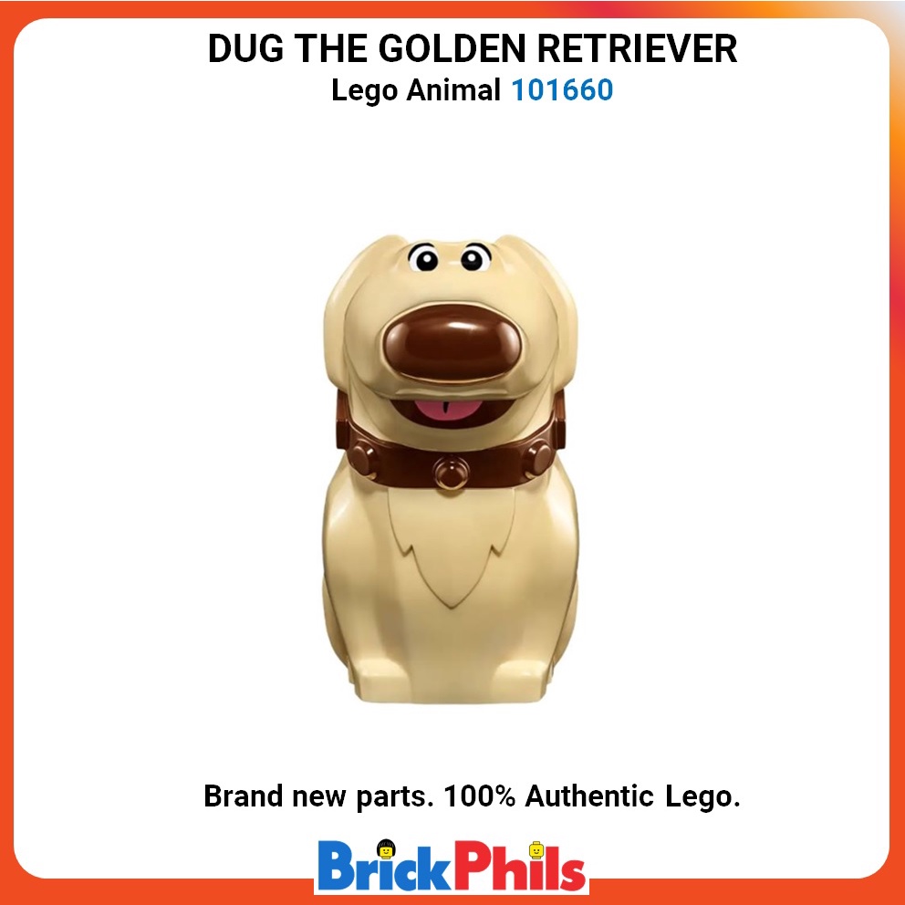 Lego Animal 101660 Dug The Golden Retriever | Shopee Philippines