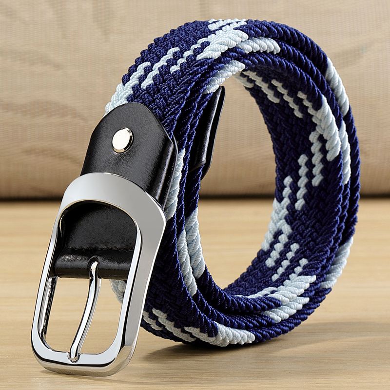 Stretch Fabric Braided Belt Canvas Elastic Woven Golf Belt for Men Women Jeans Shorts Pants Shopee Philippines