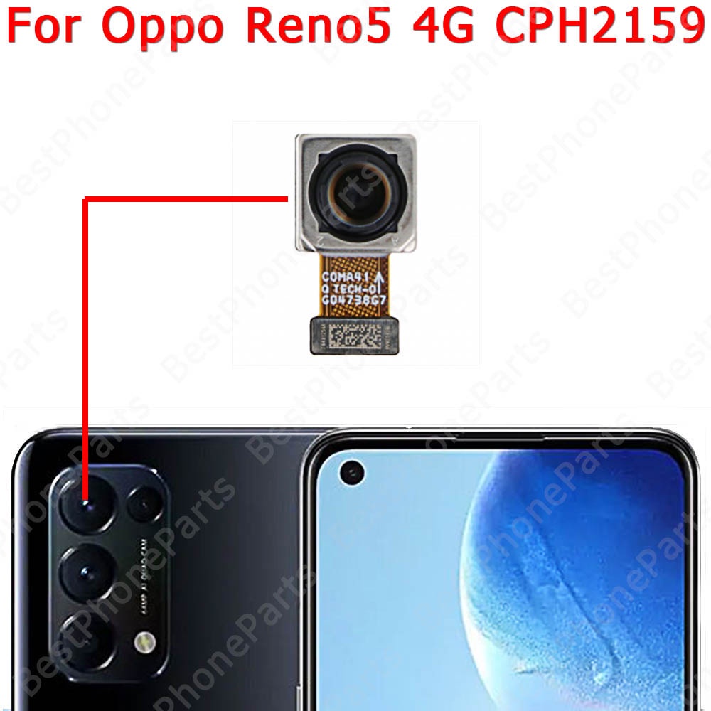 Front Back View Rear Selfie Facing Big Camera Module For OPPO Reno5 ...