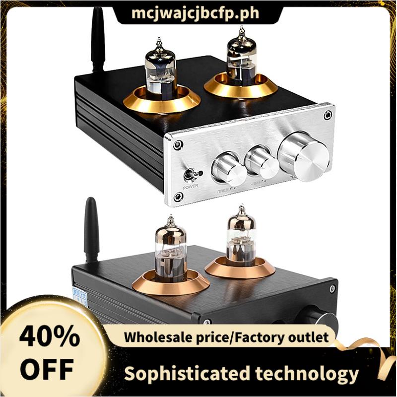 Perfect Buffer HiFi 6J5 Bluetooth 4.2 Tube Preamp Amplifier Stereo Preamplifier with Treble Bass