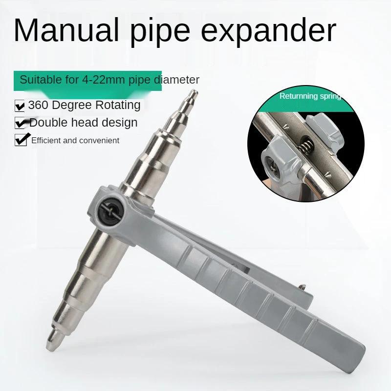 Copper Pipe Tube Expander Mandrel Manual Expanding Tool Pipe Swaging