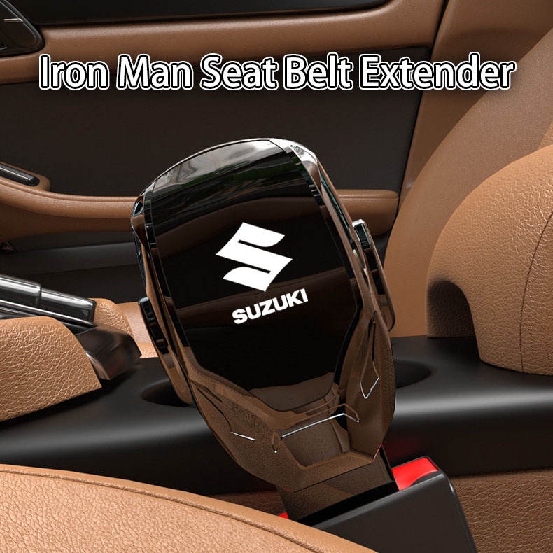 Suzuki Iron Maninspired Seat Belt Extender Enhanced Safety and Style ! Zinc Alloy Seat Belt