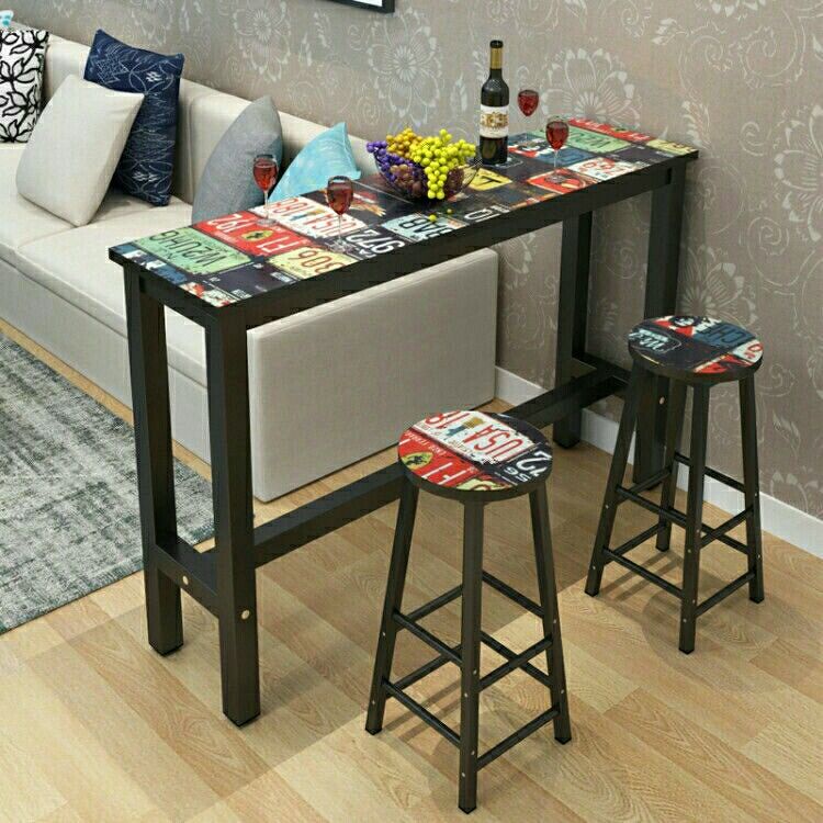 Small Bar Table Home Simple Creative High Dining Table Coffee Table