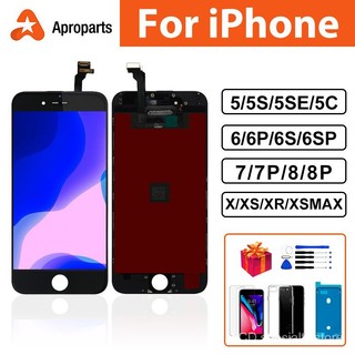 DISPLAY LCD RETINA PER APPLE IPHONE 7 PLUS TOUCH SCREEN SCHERMO NERO