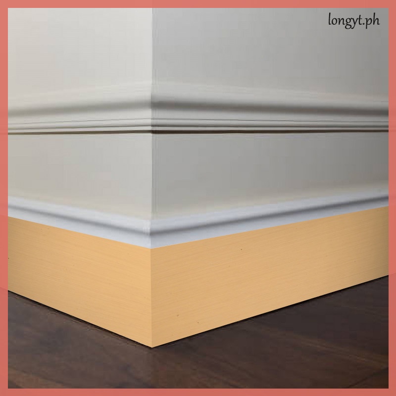 Selfadhesive Baseboard Flexible Trim Peel Stick Trims Wall Edge