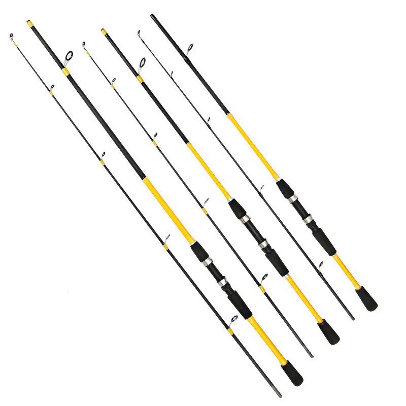 Spinning Rods Epoxy Fiber Boat Fishing Rod 165m18m21m Portable