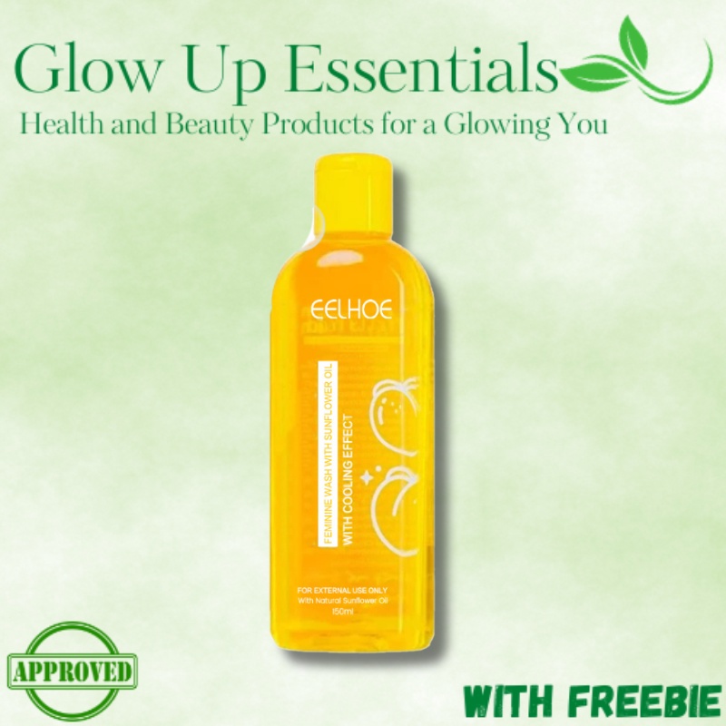 Pretty Peach Feminine Wash With Sunflower Oil and Cooling Effect by
