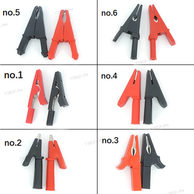 Cheap Red Black 20/50A PVC Alligator Crocodile Clip Clamp Socket Plug - View #6