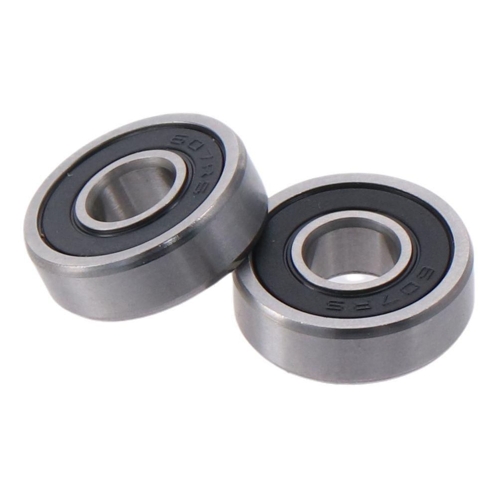BAIHEE 1pc/10pcs Double Sealed Bearings, Carbon Steel 7mm x 19mm x 6mm ...
