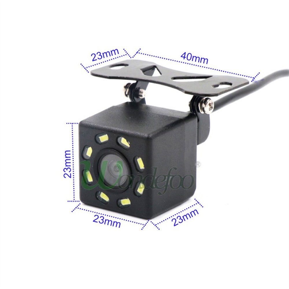 8 LED Car Rear View Camera120 Degree HD Night Vision Reverse camera ...