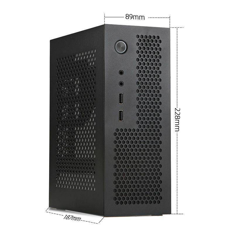 PC case PC casing ITX case Mini version of small mainframe itx business ...