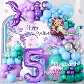 mermaid theme party decorations - Best Prices and Online Promos - Apr 2024