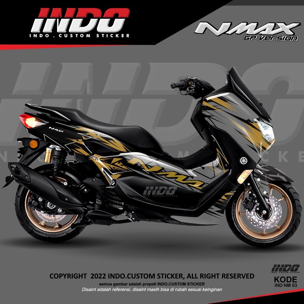 DECAL NEW NMAX STICKER NEW NMAX | Shopee Philippines