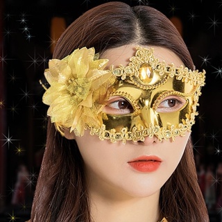 Half Face Venetian Mask Masquerade Party Fancy Dress Halloween Gift Women  Lady