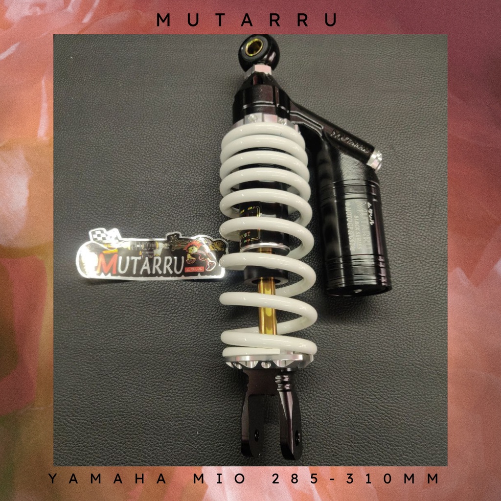 mutaru mono shock absorber with tank black series for mio beat click ...