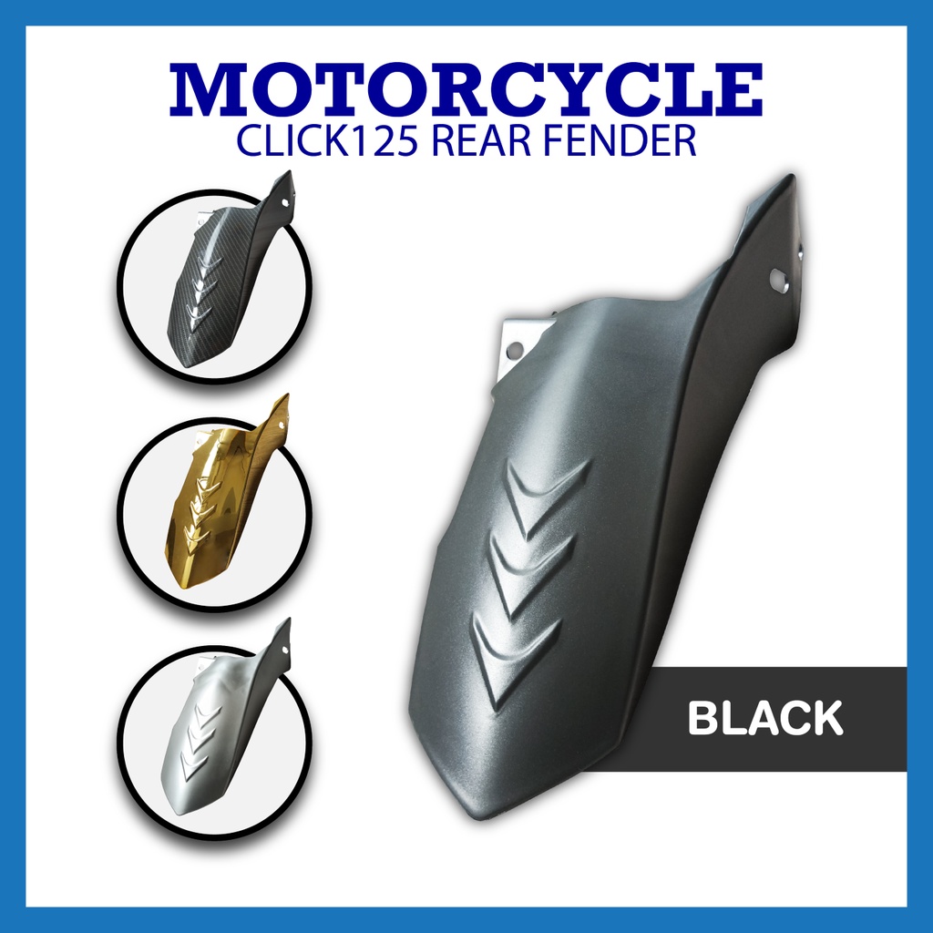 REAR FENDER MUD GUARD TIRE HUGGER HONDA CLICK 125/150 | Shopee Philippines
