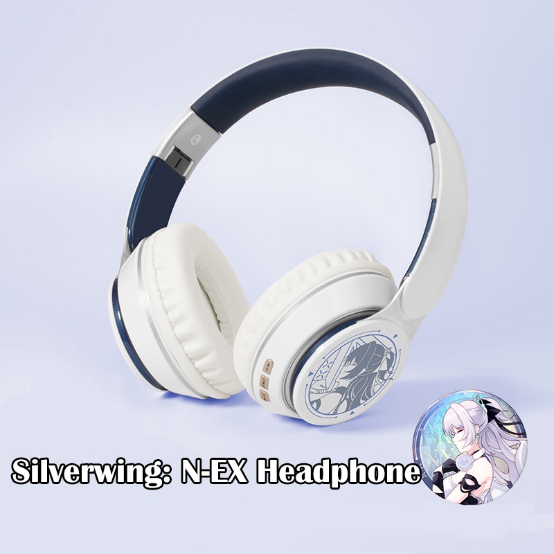 Honkai Impact 3 Bronya Bluetooth Headphones Silverwing: N-EX Elysia ...