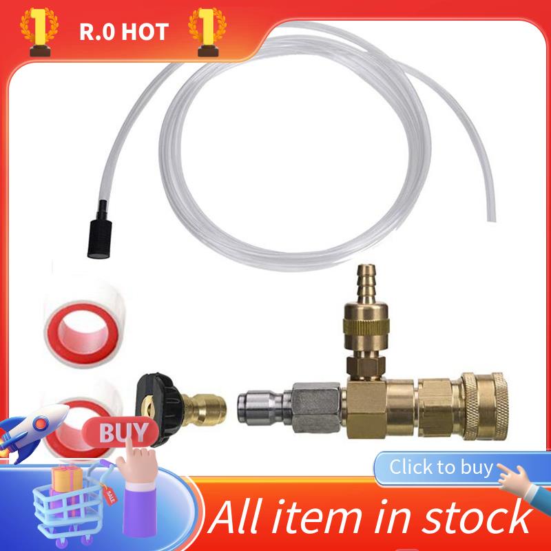Adjustable Chemical Injector Kit,Soap Chemical Injector for Pressure ...