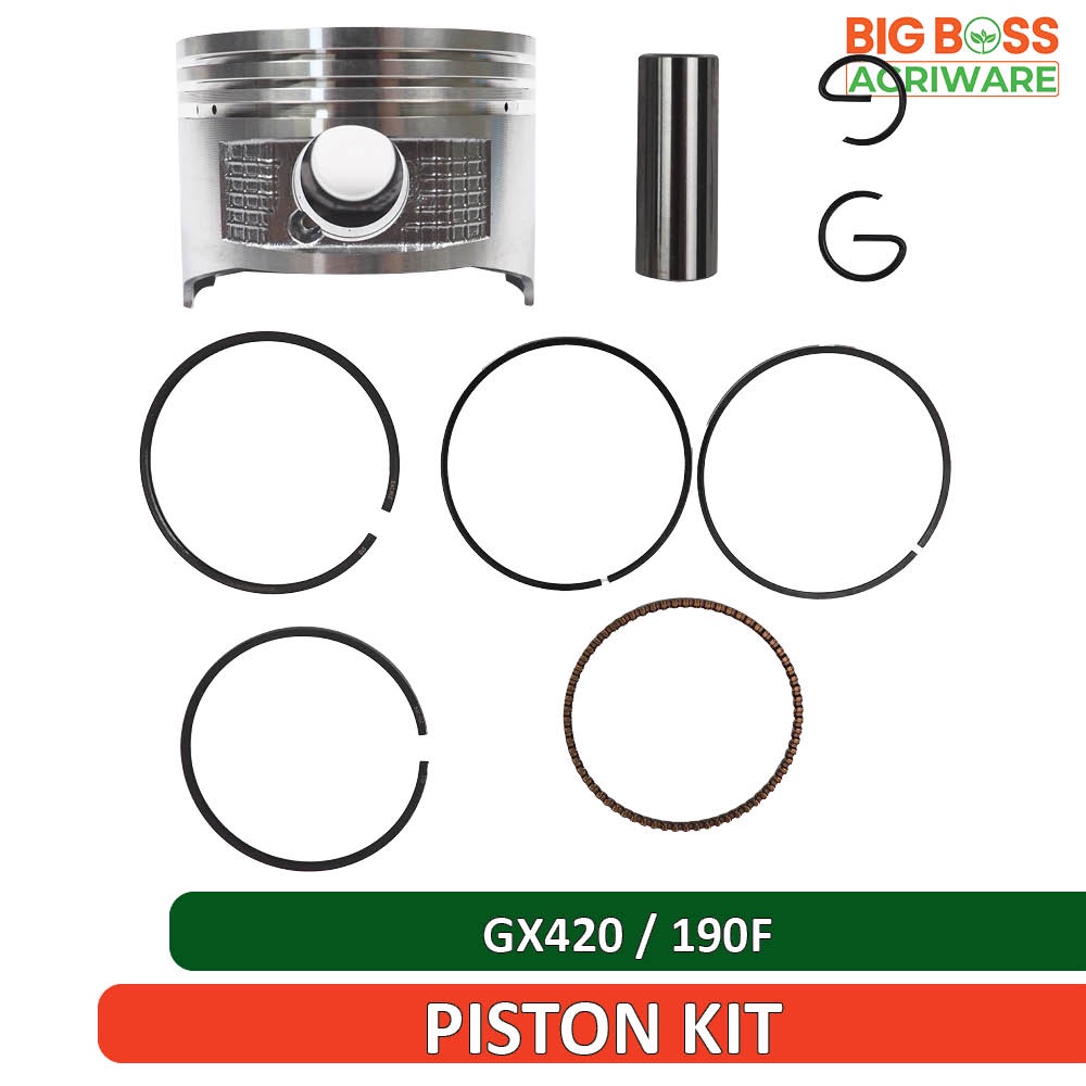 BBA GX420 - 190F Piston Kit for Gasoline Engine | Shopee Philippines