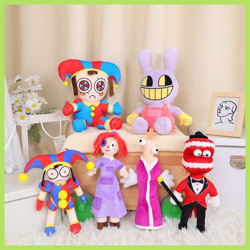 Amazing Digital Circus Plush toys/Pomni, Ragatha, Gangle, Jax, Zooble ...