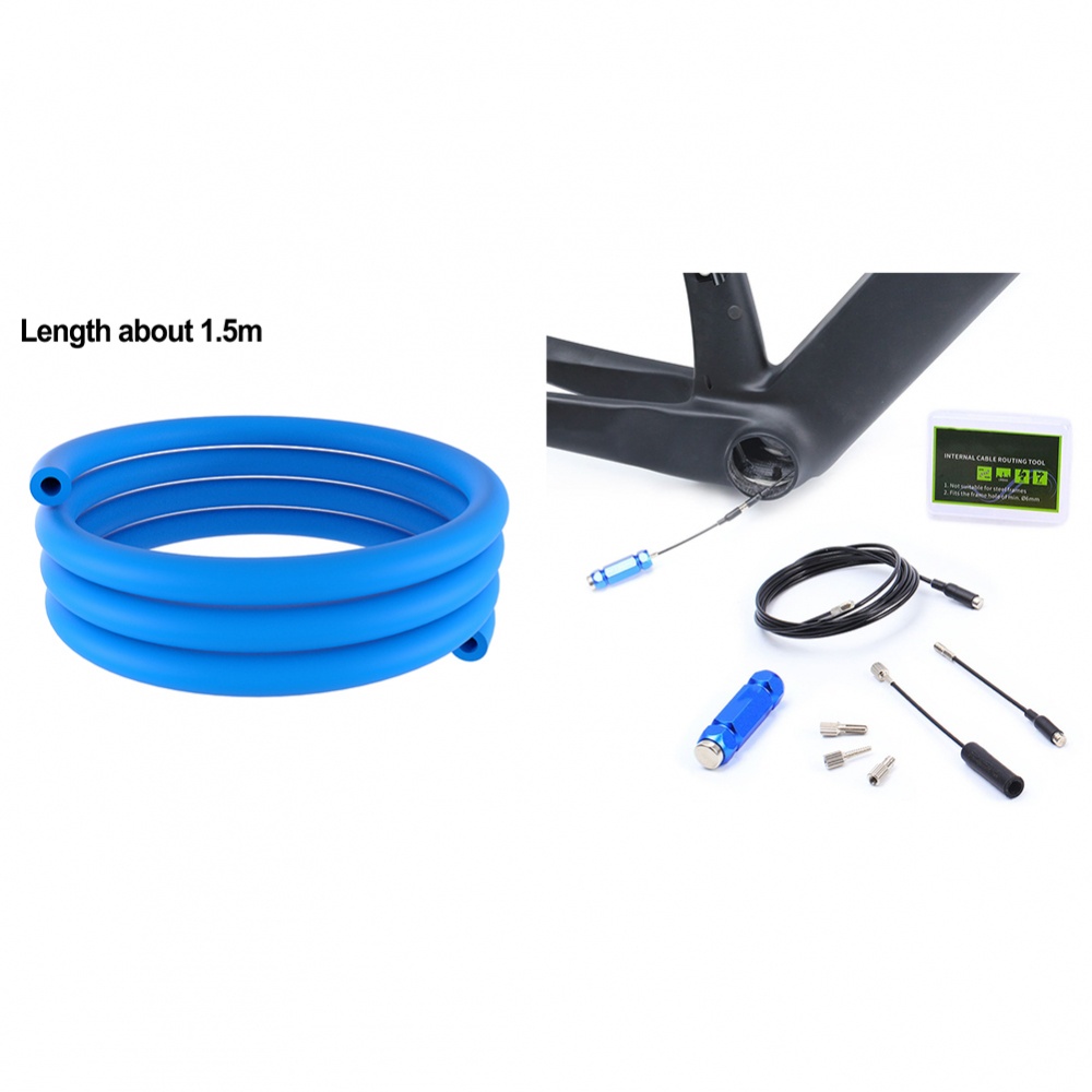 Efficient Bike Cable Cover Internal Wire Sponge Pipe Set 1 5m Length ...