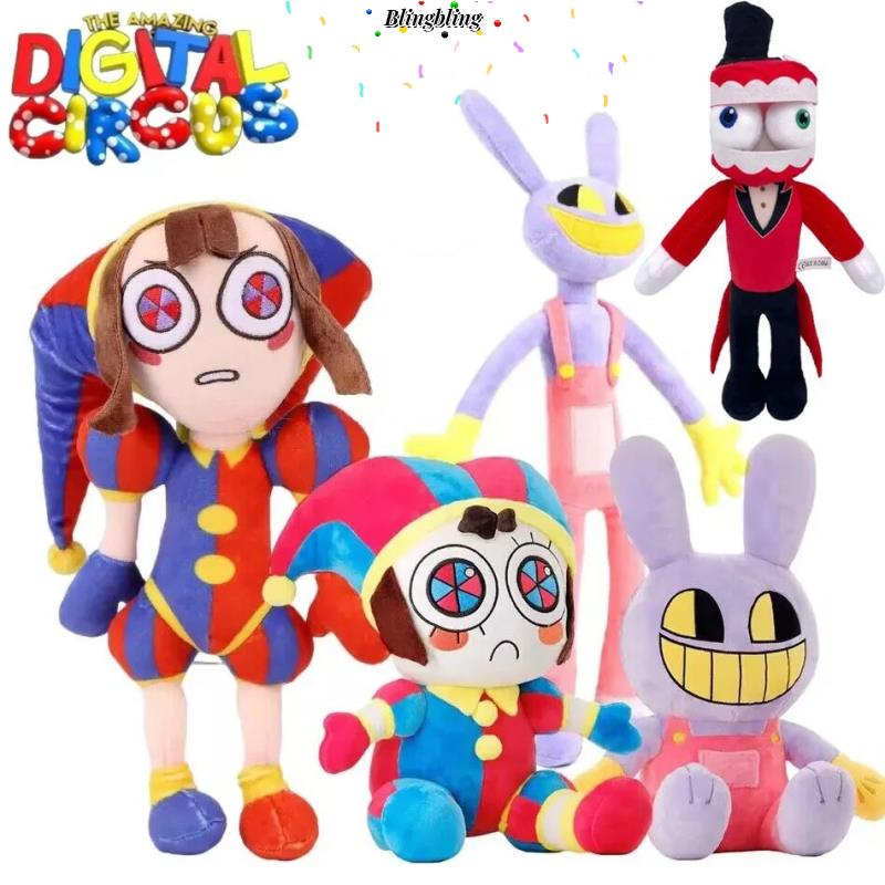 The Amazing Digital Circus Pomni Jax Plush Cartoon Plushie Toys Theater ...