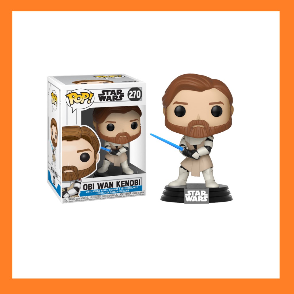 Obi Wan Kenobi Funko Pop Star Wars 270 AUTHENTIC with PROTECTOR Obiwan Kenobi Clone Arm Shopee Philippines