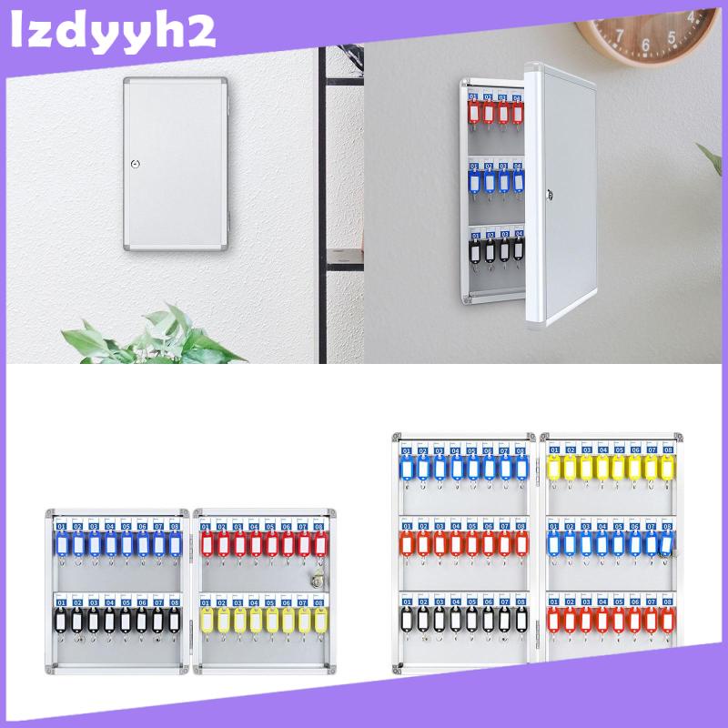 [Lzdyyh2] Key Lock Box Cabinet Key Organizer Wall Mount Key Holder Key ...