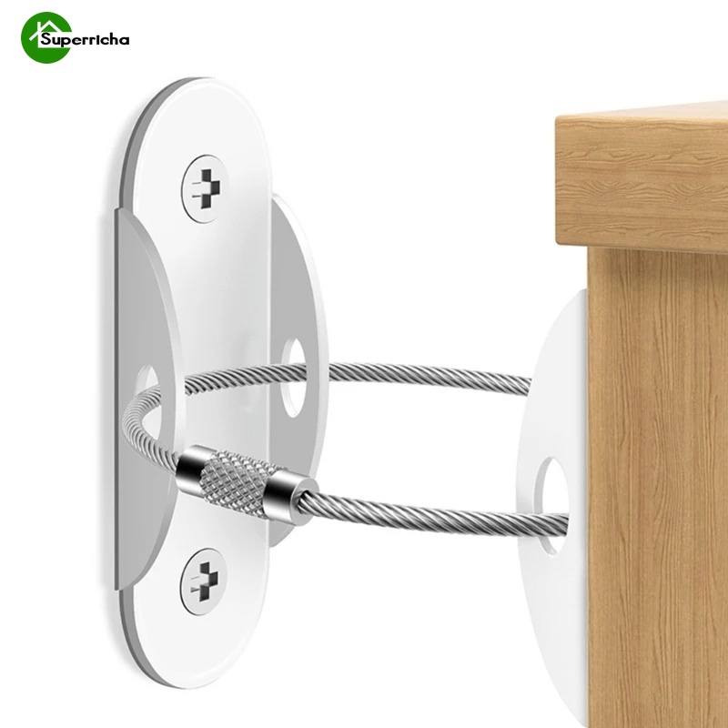 Furniture Anti-Tilt Wall Anchors / Cabinet Furniture Anti-Toppling ...