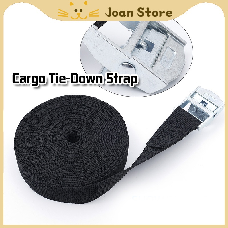25mm*2m Cargo Rope Cargo Strap Heavy Duty Tie Down Cargo Strap Cargo