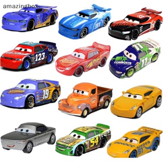 1:55 Disney Pixar Cars 3 2 Metal Diecast Car Toy Lightning McQueen Jackson  Storm Combine Harvester Bulldozer Kids Toy Car Gift