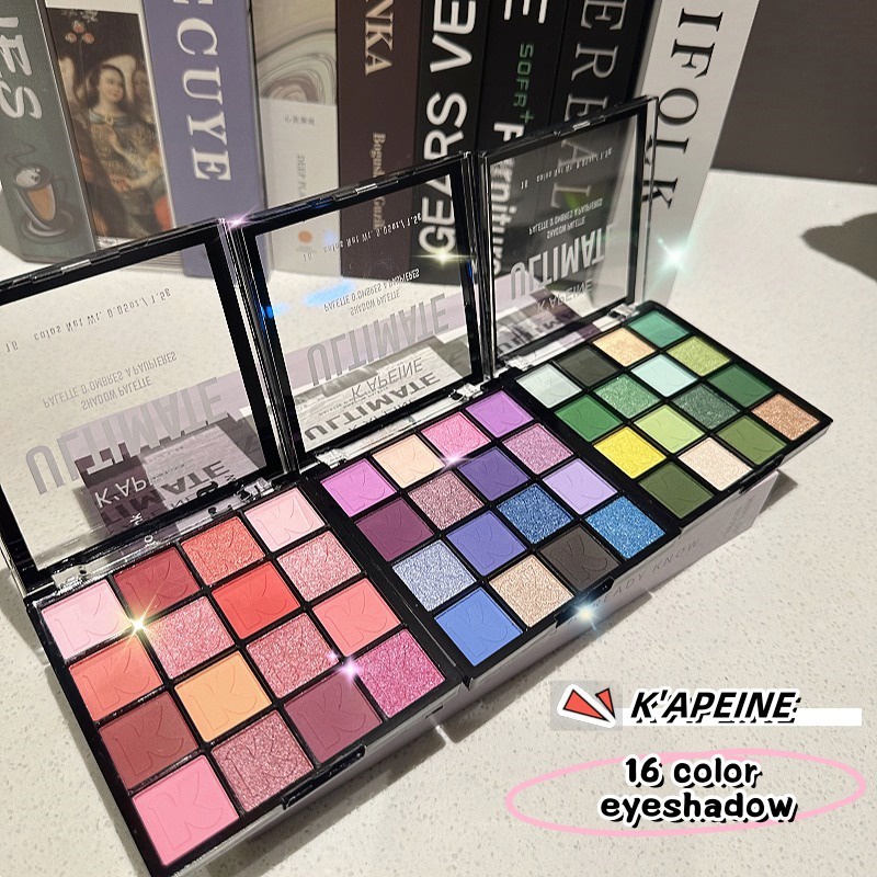 16-color Macaron Matte Silkworm Pearlescent Makeup Beginner Colorful ...