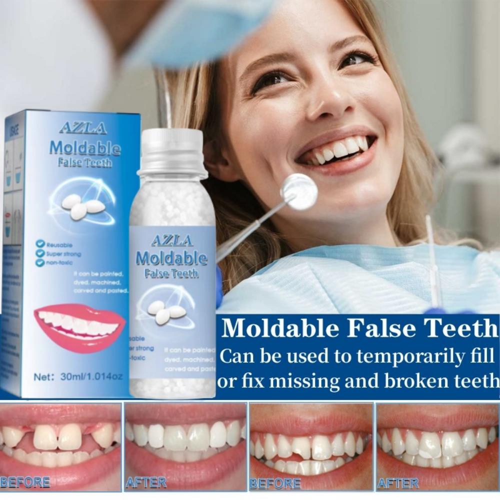 Moldable False Teeth Temporary Tooth Repair Kit Teeth and Gaps Moldable ...