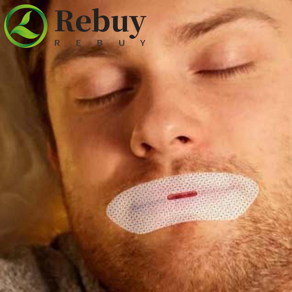 REBUY Anti Snore Mouth Tape, Sleeping Aid Breathe Nasal Strips Stop Snoring Tape, Nose Breathing