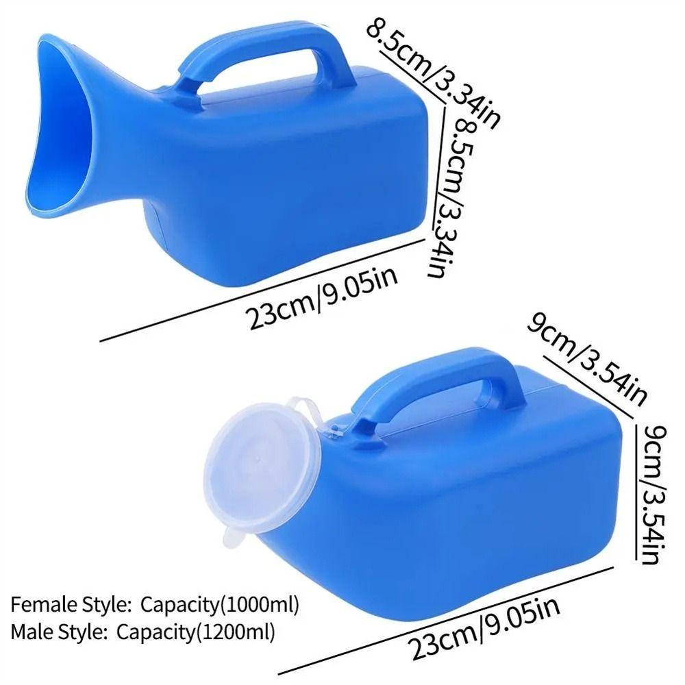 ADAMES Urinary Bottle, Large-capacity Urinal Storage Car Mobile Toilet ...