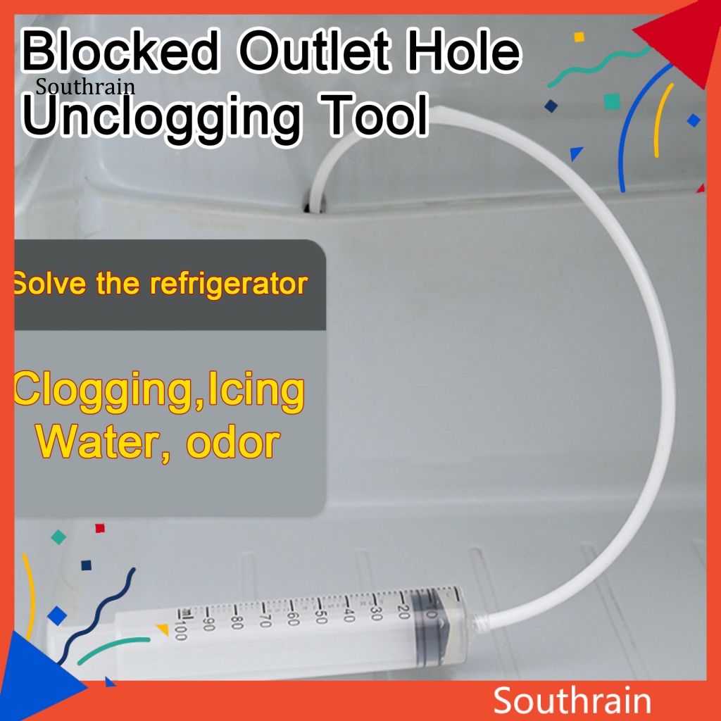 SOU Fridge Drain Hole Unclogger Drainage Hole Cleaner Efficient