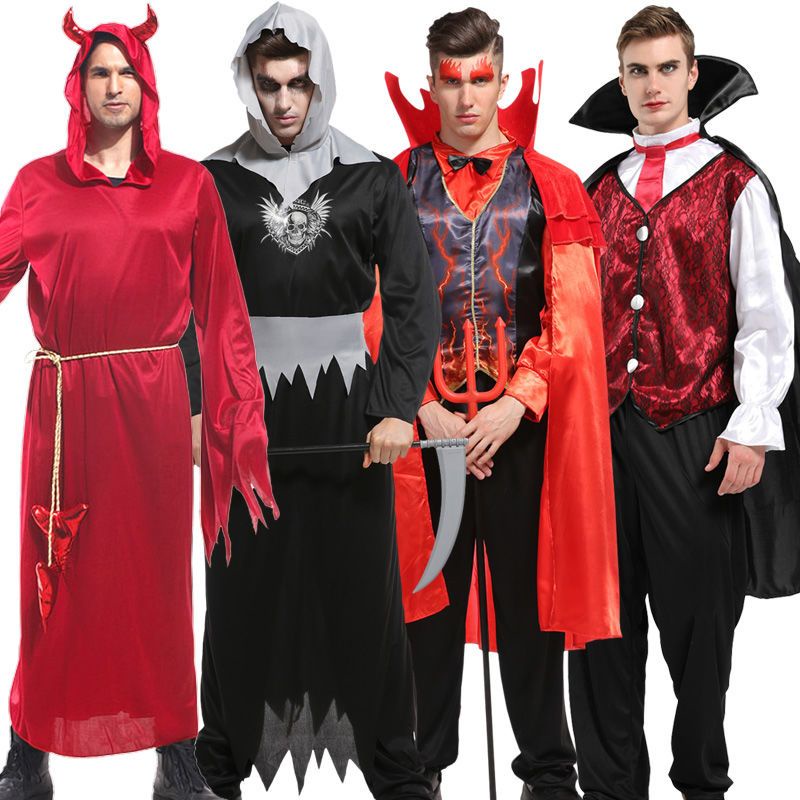 Men's, Adjult Vampire Earl Halloween Cosplay Costume Masquerade ...