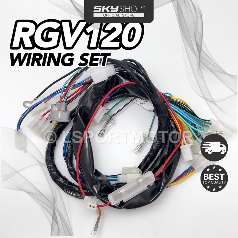 SUZUKI RGV120 WIRING SET 36610M-21E99B HARDNESS HARNESS WAYARING ...