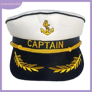 Sailor Caps Fisherman Adult Captain Cap Yacht Boat Costume Fiddler