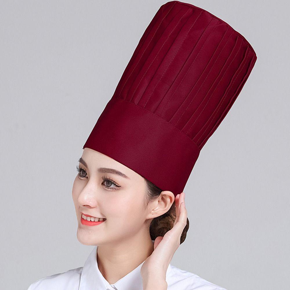 PEONYR Chef Hat Elastic Cotton Chef Cap Fashion Adjustable Work Headband Cook Hat Unisex Shopee Philippines