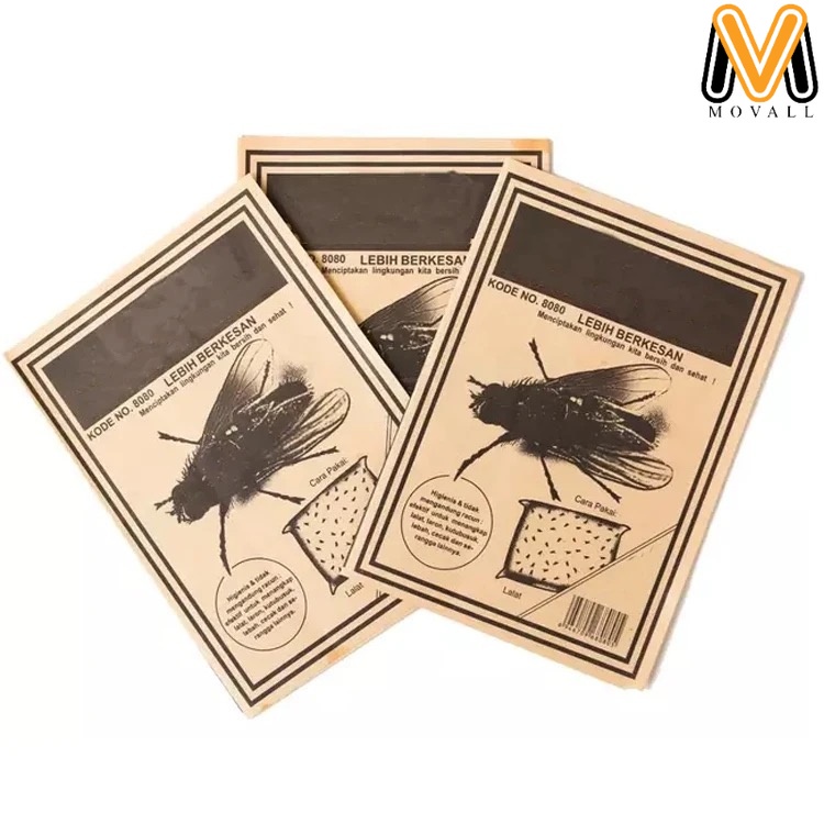 10PC Ticky Glue Paper Fly Flies Trap Catcher Bugs Insects Catcher Board ...